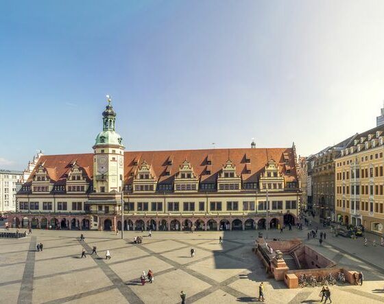 Die Leipziger Innenstadt