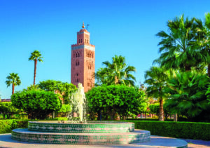 Turm in Marrakesch