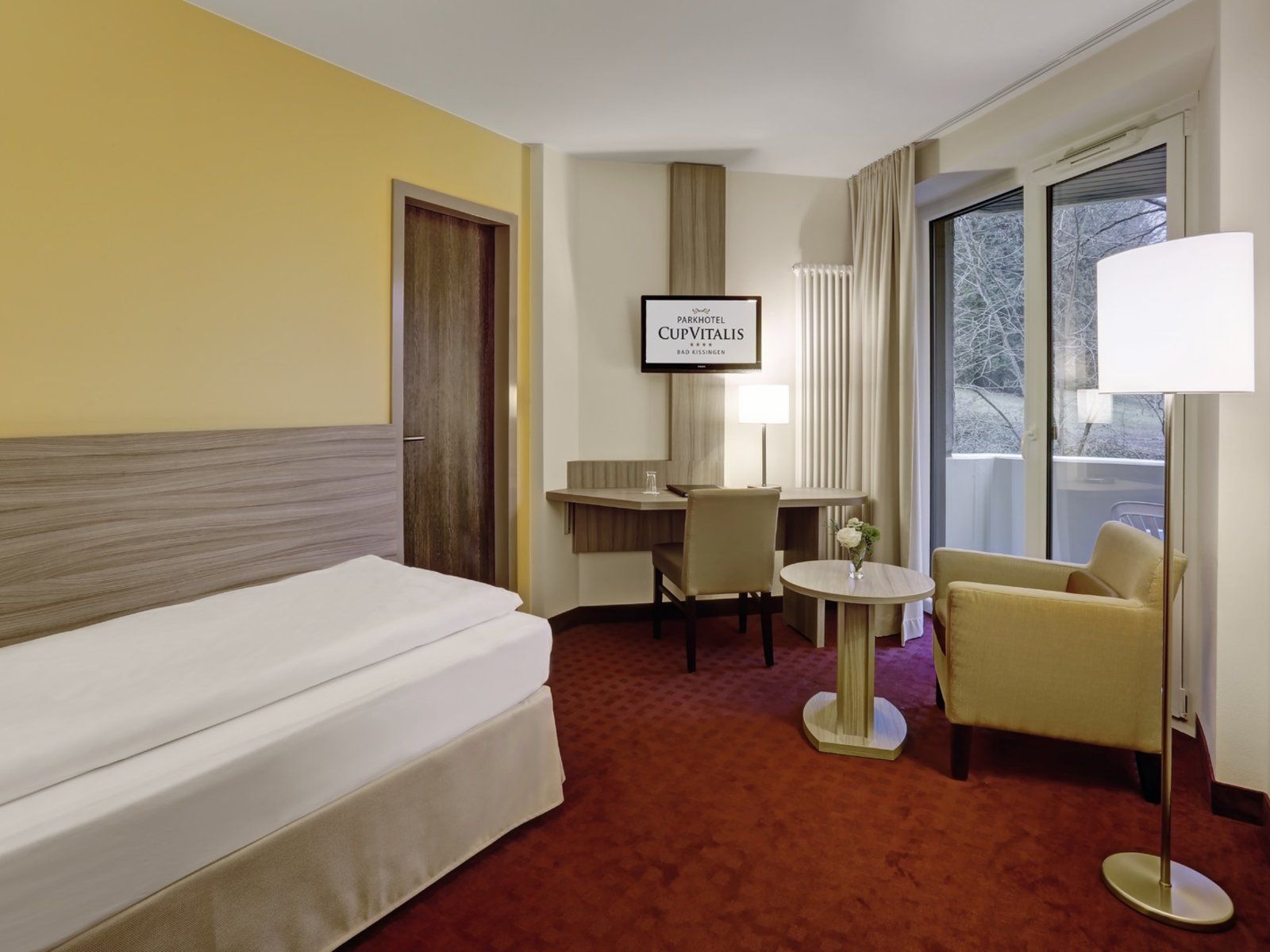 Einzelzimmer economy CUP Vitalis Hotel Bad Kissingen