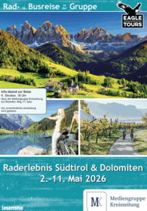 Raderlebnis Südtirol Prospekt