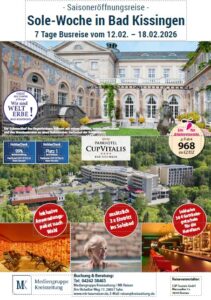 Reiseprospekt Sole-Woche Bad Kissingen