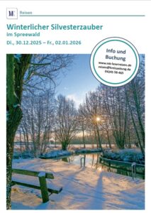 Reiseprospekt Winterlicher Silvesterzauber 2025