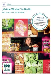 Reiseprospekt Grüne Woche 2026