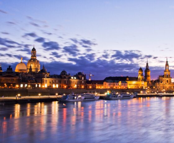 Blick auf die Stadt Dresden