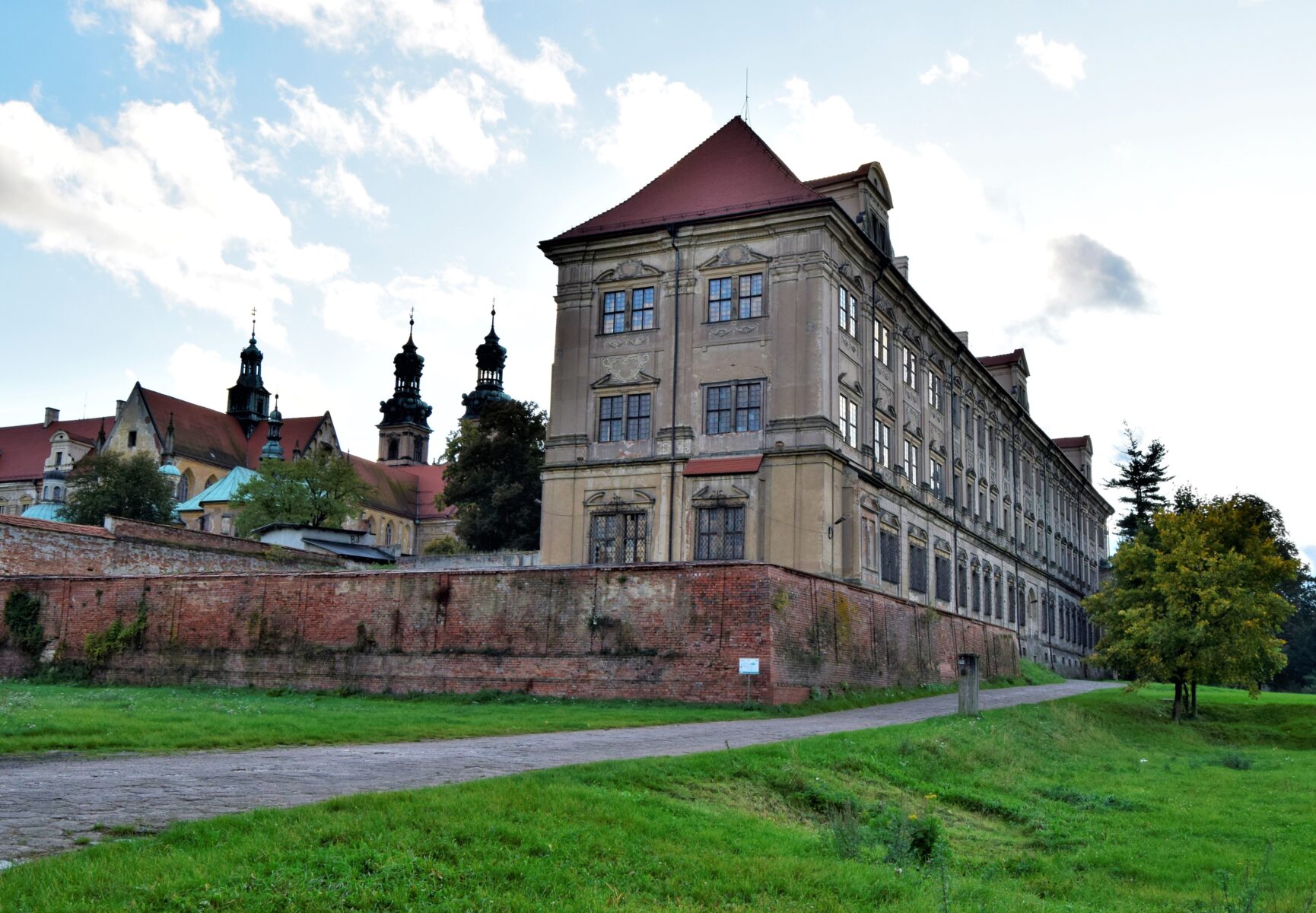 Historische Gebäude in Lubiaz, Polen