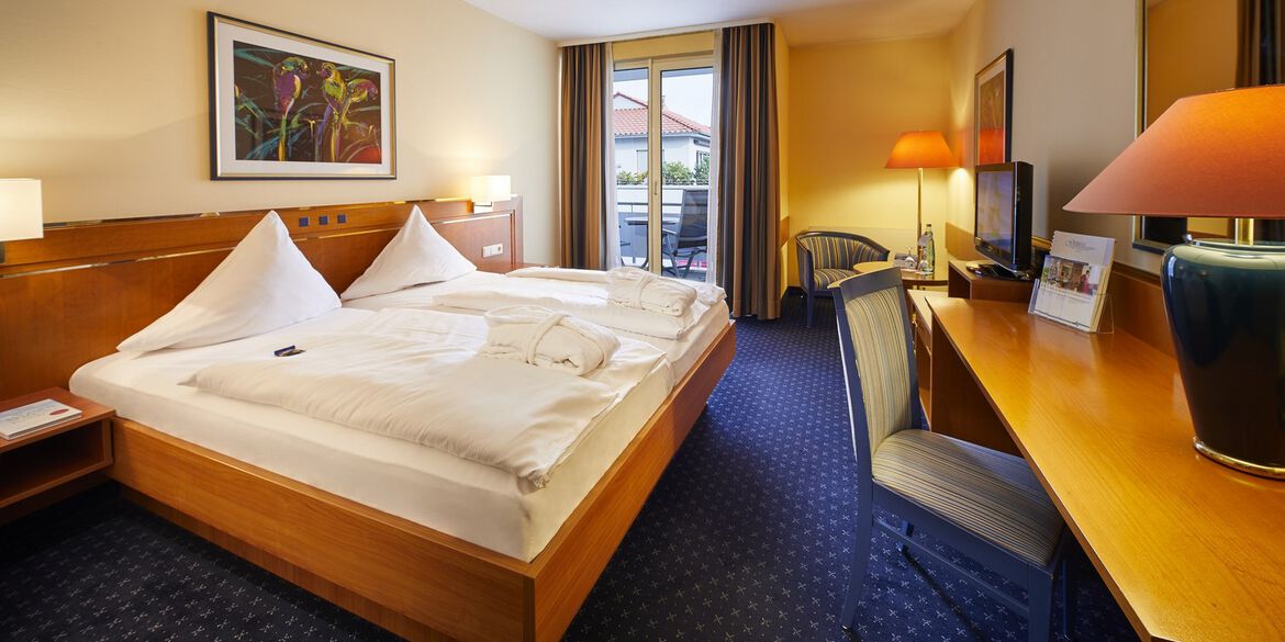 Doppelzimmer Komfort Quellenhof Bad Kissingen