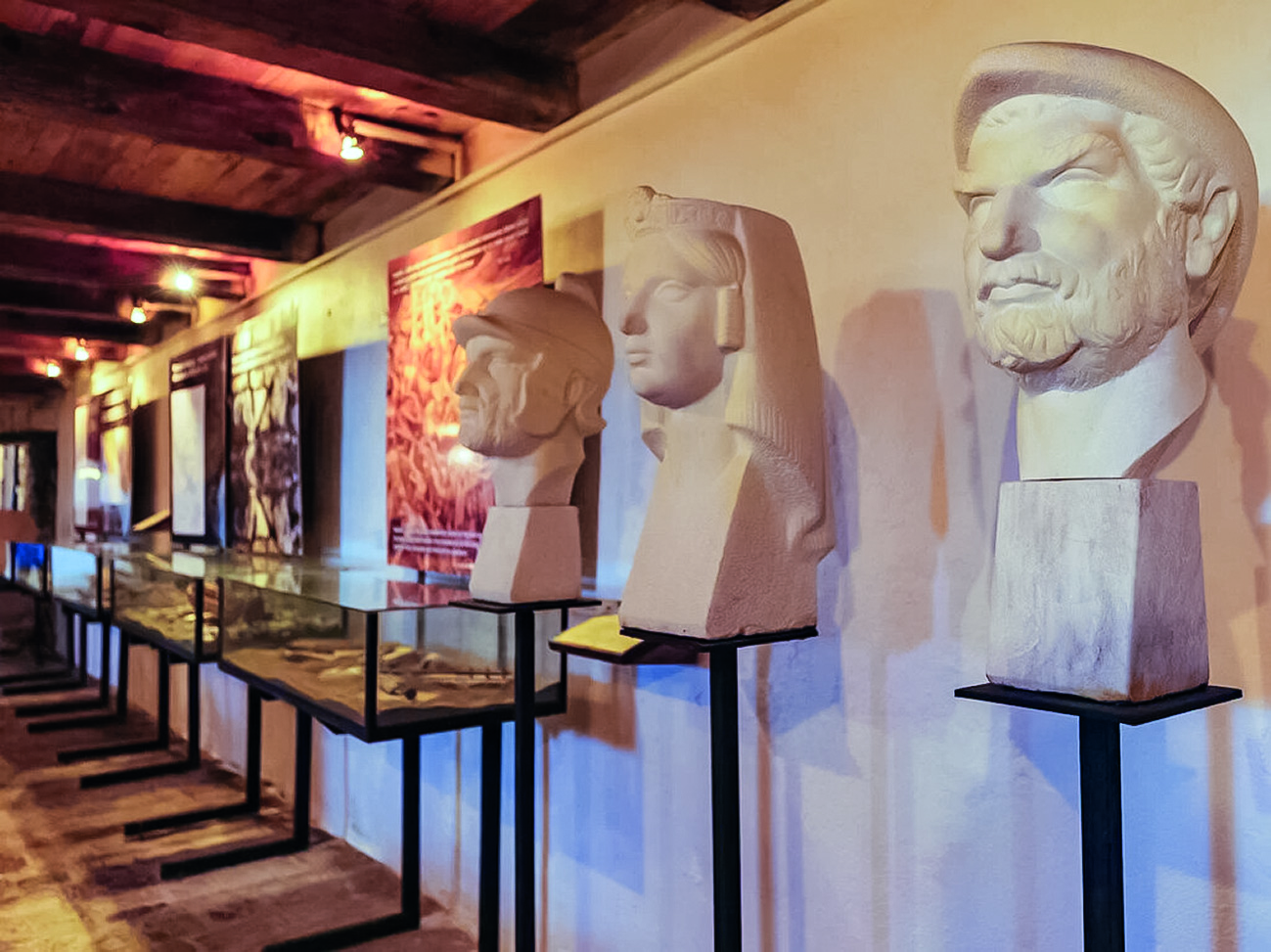 Museum mit Skulpturen