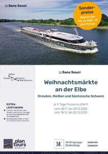 Prospektbild Weihnachtsmärkte an der Elbe