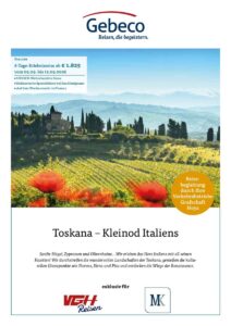 Bild Reiseprospekt Toskana