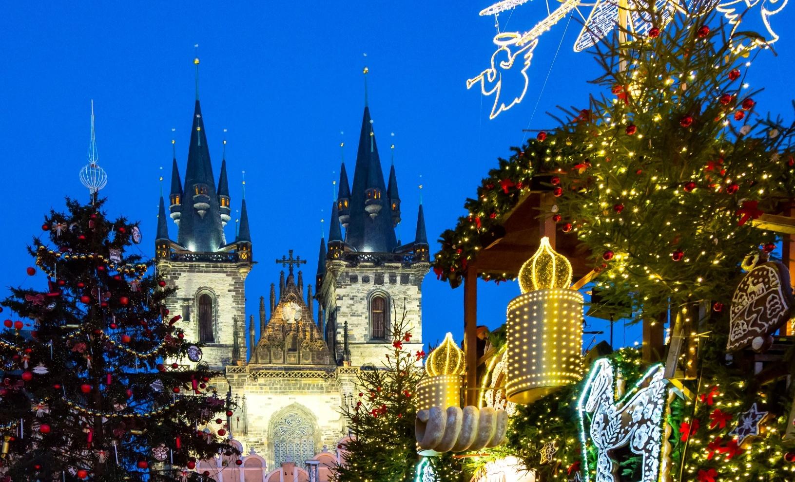 Weihnachtsmarkt in Prag